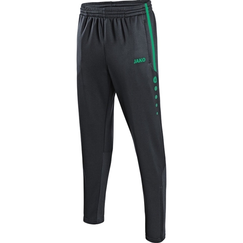 JAKO 8495 Trainingsbroek Active - Antraciet/Turkoois - XXL