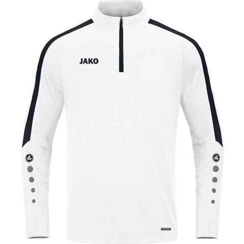 JAKO 8623K Ziptop Power Kids - Wit - 164