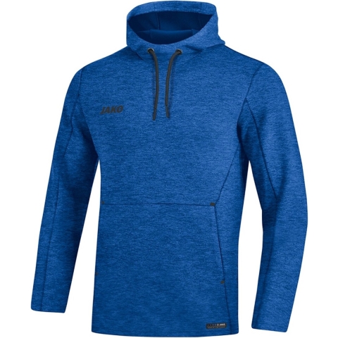 JAKO 6729 Sweater Met Kap Premium Basics - Royal Gemeleerd - 4XL