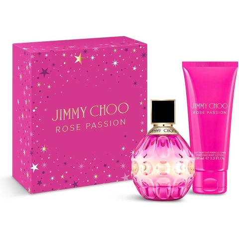 Jimmy Choo Jimmy Choo Rose Passion Set - Eau de parfum 60 ml + Body lotion 100 ml