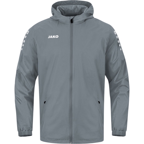 JAKO 7402K Regenjas Team 2.0 Kids - Steengrijs - 128