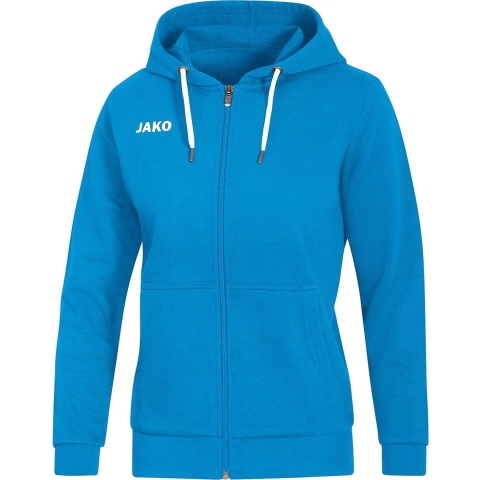 JAKO 6865D Jas Met Kap Base Dames - Jako-Blauw - 40