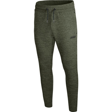 JAKO 8429D Joggingbroek Premium Basics Dames - Kaki Gemeleerd - 36