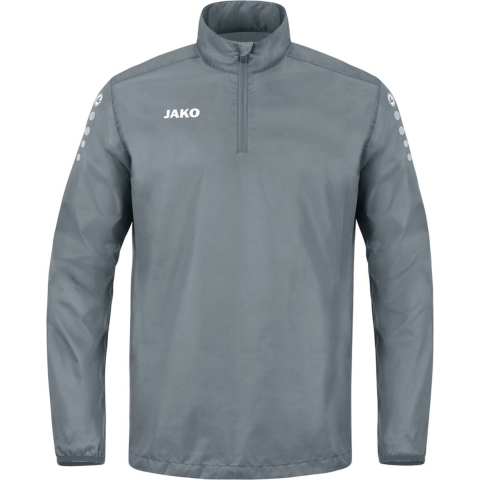 JAKO 7302K Rainzip Team Kids - Steengrijs - 140