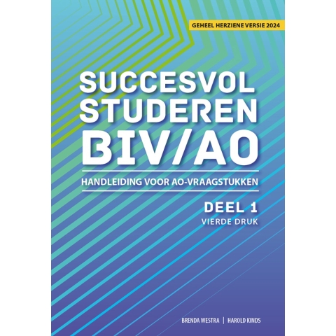 Succesvol studeren voor BIV/AO (Paperback)