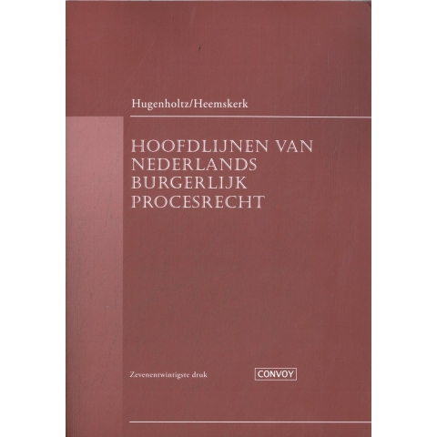 Hoofdlijnen van Nederlands burgerlijk procesrecht (Paperback)