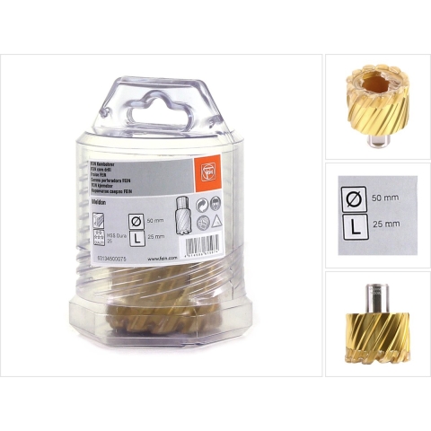 Fein HSS-Dura 25 63134500075 Kernboor 50 mm 1 stuk(s)