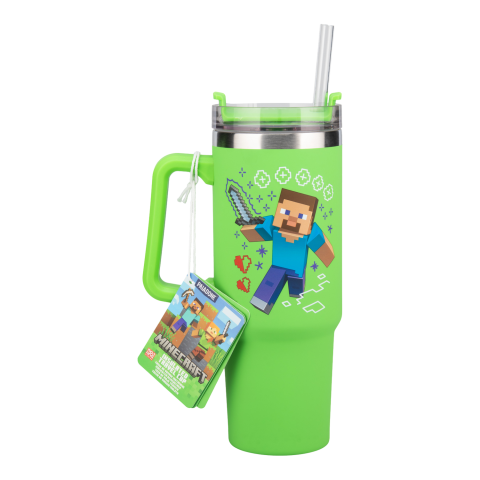 Paladone Xl 900ml Minecraft Reismok Met Rietje