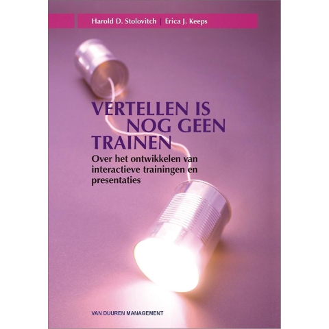 Vertellen is nog geen trainen (Paperback)