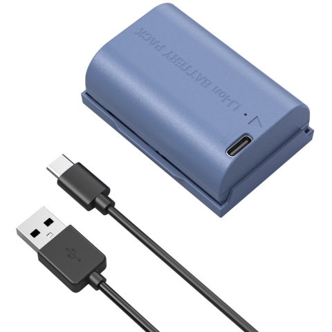 SmallRig 4264 LP-E6NH USB-C Battery (2400mAh, Blue)