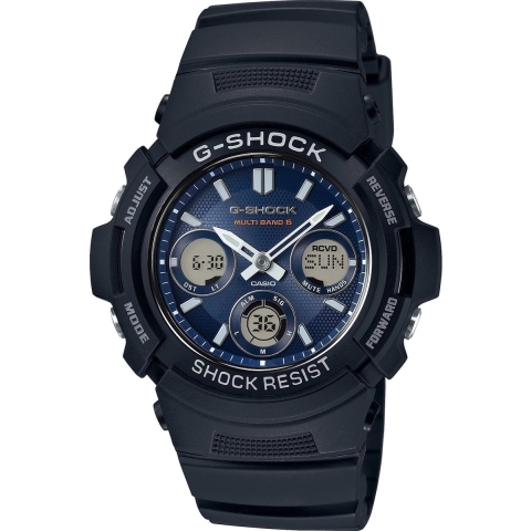 Casio G-Shock AWG-M100SB-2AER Herenhorloge 46 mm - Zwart