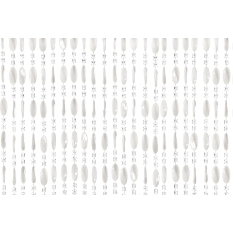 Vliegengordijn Charlotte 100x240cm Wit 100% PVC