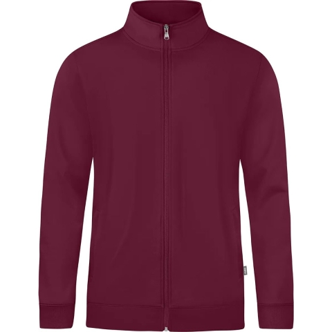 JAKO C9830 Sweaterjas Doubletex - Kastanje - XL