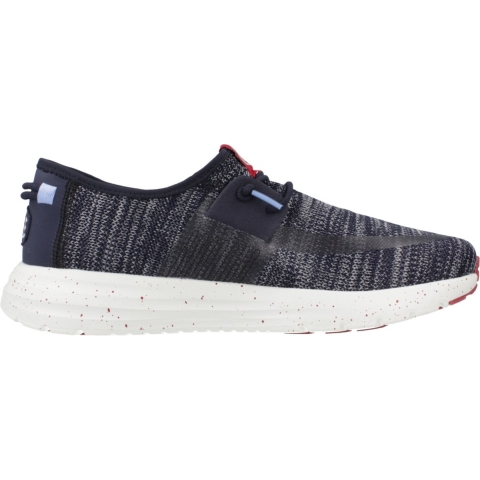 HEYDUDE Sneakers Heren Sirocco Sport Mode Blauw 45 Textiel
