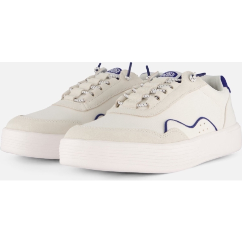 HEYDUDE Sneakers Heren Hudson Canvas Wit 45 Suède