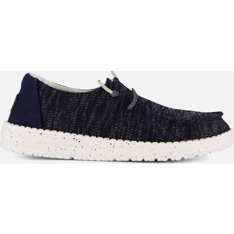 HEYDUDE Instappers Dames Wendy Sox Blauw 37 Polyester