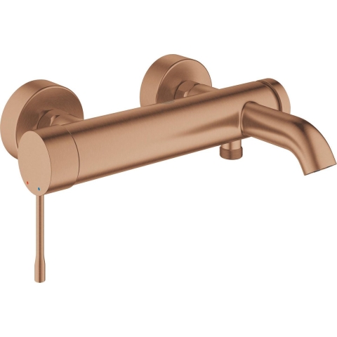 GROHE Essence New Badkraan - Mengkraan - 15 cm hartafstand -  Warm sunset geborsteld (mat brons)