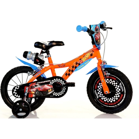 Dino Kinderfiets Hot Wheels 16 Inch