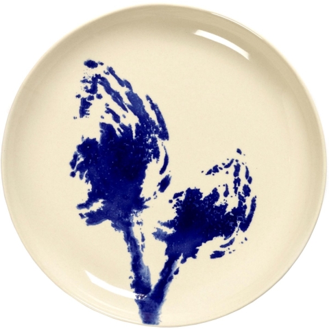 Serax Feast By Ottolenghi OntbijtbordØ19 Set Van 2 White Artichoke Blue