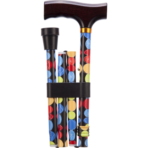 Opvouwbare wandelstok - Bubble 76 - 89 cm