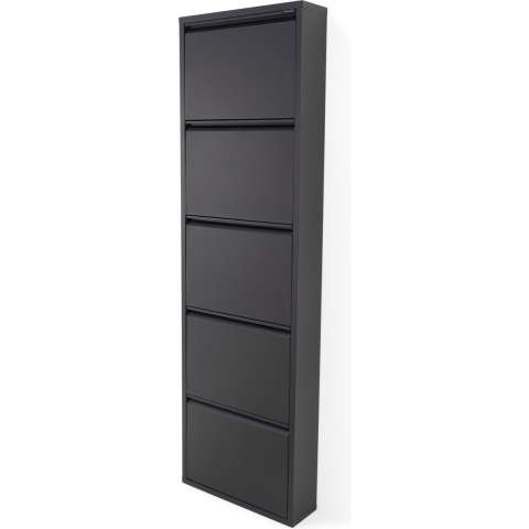SPINDER DESIGN BILLY 5 Schoenenkast - Zwart
