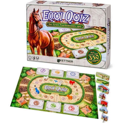 Van Der Meulen Bordquiz Equi Quiz Het Grote Paardenkennis Spel