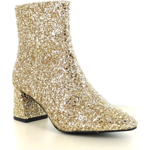 DWRS Label Lugano Glitter Enkellaarzen