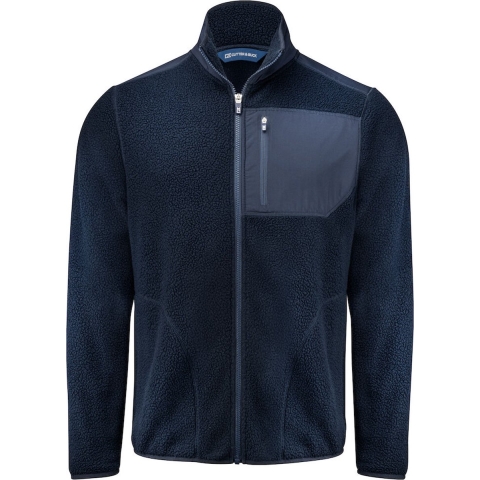 Cutter & Buck 351470 Cascade Sherpa Fleece Heren - Dark Navy - XL