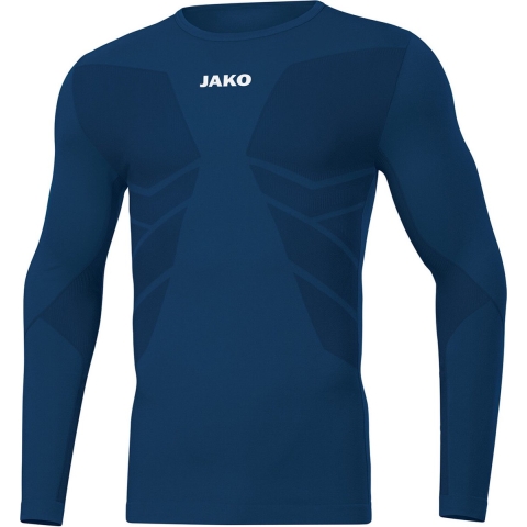 JAKO 6456 Longsleeve Comfort Gerecycled - Navy - XS