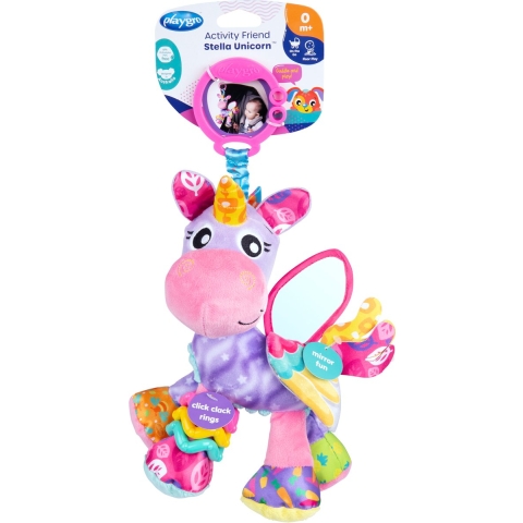 Playgro Kinderwagenspanner - Stella Eenhoorn - Playgro - OneSize - Hangspeeltje