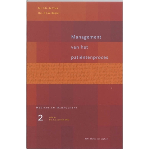 Management van het patientenproces (Paperback)