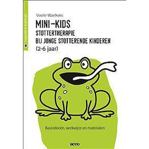 Mini-kids stottertherapie bij jonge kinderen (Paperback)