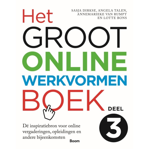 Het groot online werkvormenboek (Hardback)