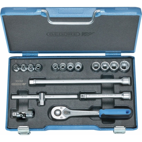 Gedore Dopsleutelset 3/8" 17-dlg. - 6239380