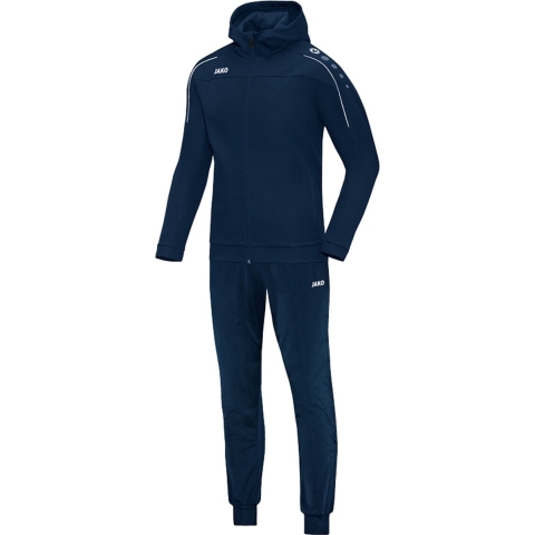 JAKO M9450D Polyesterpak Met Kap Classico Dames - Marine - 44