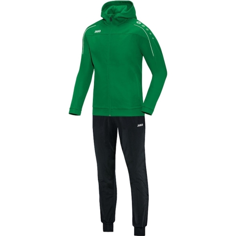 JAKO M9450 Polyesterpak Met Kap Classico - Sportgroen - L