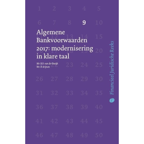 Algemene Bankvoorwaarden 2017 (Paperback)