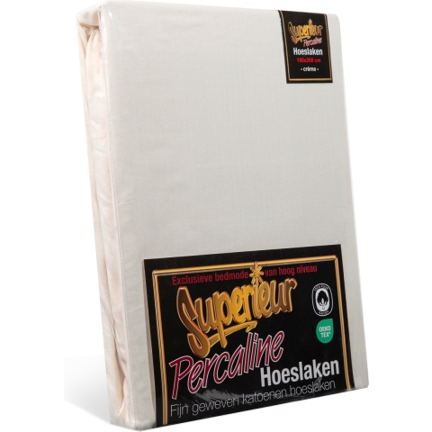 Superieur katoenen Hoeslaken 70x200cm