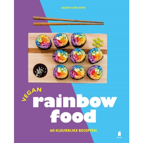 Vegan rainbow food (Hardback)