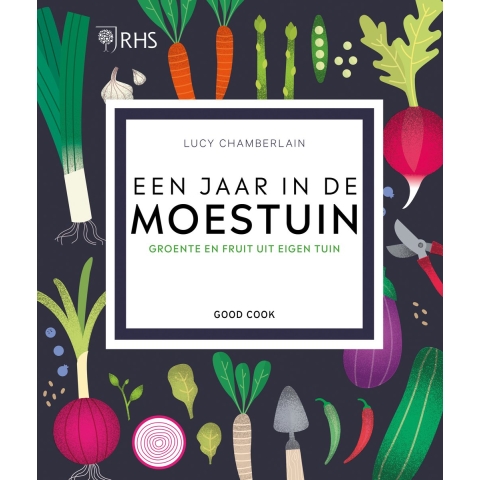 Een jaar in de moestuin (Hardback)
