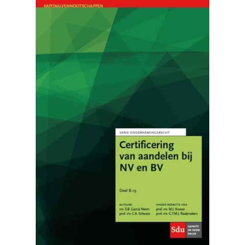 Certificering van aandelen (Paperback)