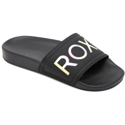 Roxy Badslippers - Slippy II - Zwart - Roxy - 32 - Badslippers