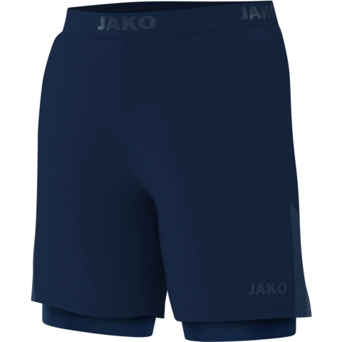 JAKO 6276D 2-In-1 Short Power Dames - Marine - 34