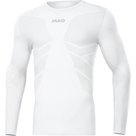 JAKO 6456 Longsleeve Comfort Gerecycled - Wit - M