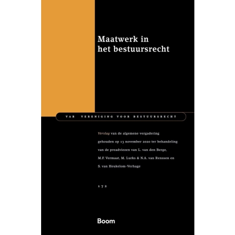 Maatwerk in het bestuursrecht (Paperback)