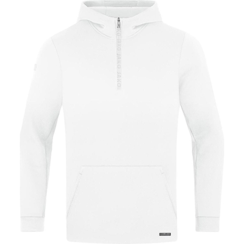 JAKO 6745D Sweater Met Kap Pro Casual Dames - Wit - 40