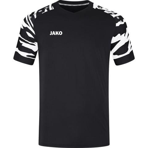 JAKO 4244 Shirt Wild Km - Zwart/Wit - S