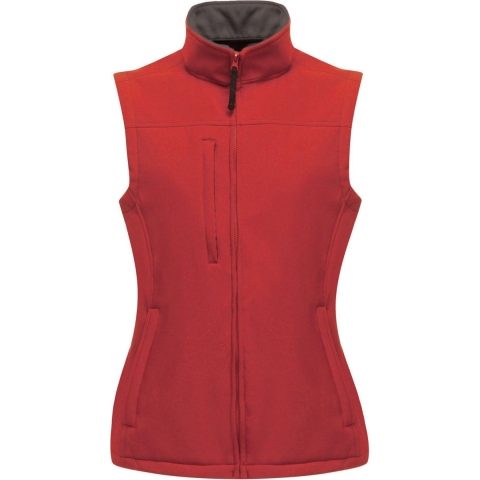 Ragetta RG790 Women´s Flux Softshell Bodywarmer - Classic Red/Seal Grey (Solid) - 44 (18)
