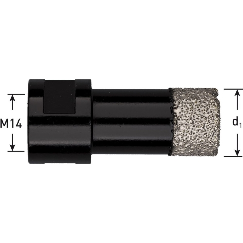 Rotec Graniet tegelboorkroon M14 opname 27 mm PREMIUM - 7574027