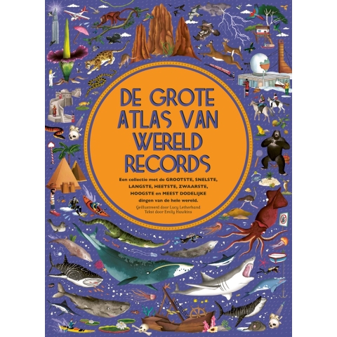 De grote atlas van wereldrecords (Hardback)
